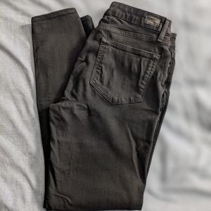Black Paige verdugo ultra skinny jeans. Sz30. Gently worn.